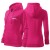 Bluza czerwień purpurowa damska z logo na sercu z nadrukiem logo firmy 300g 411 kolor 40 bluza trendy zipper.jpg