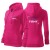Bluza czerwień purpurowa damska z logo na sercu i plecach z nadrukiem logo firmy 300g 411 kolor 40 bluza trendy zipper.jpg