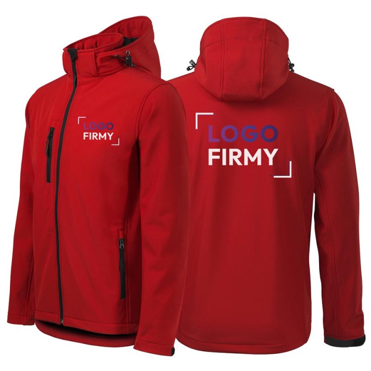 Kurtka czerwona softshell Malfini męska z logo na sercu i plecach z nadrukiem logo firmy 300g 522 kolor 07.jpg