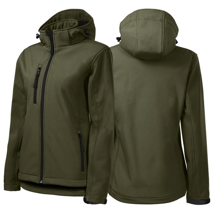 Kurtka military softshell Malfini damska z logo na sercu z nadrukiem logo firmy 300g 521 kolor 69.jpg