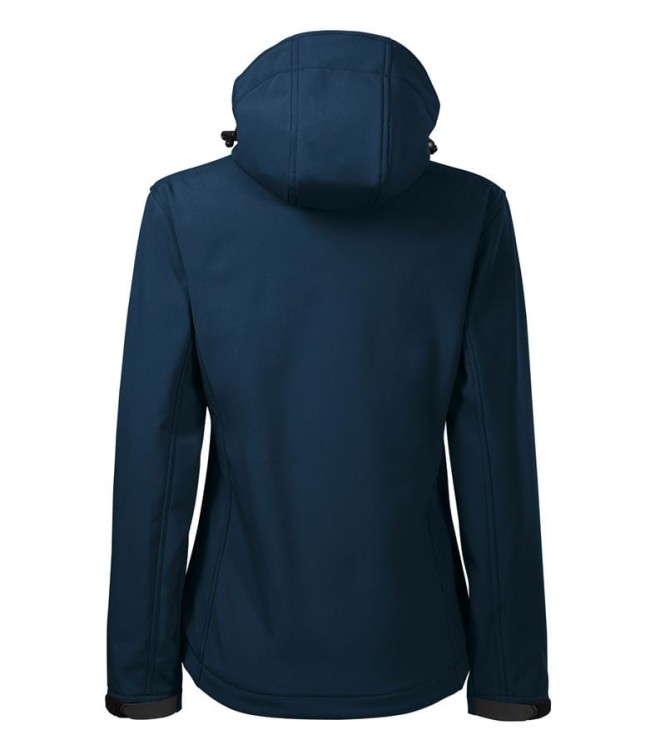 Kurtka granatowa softshell Malfini damska z logo na sercu i plecach z nadrukiem logo firmy 300g 521 kolor 02 (1).jpg