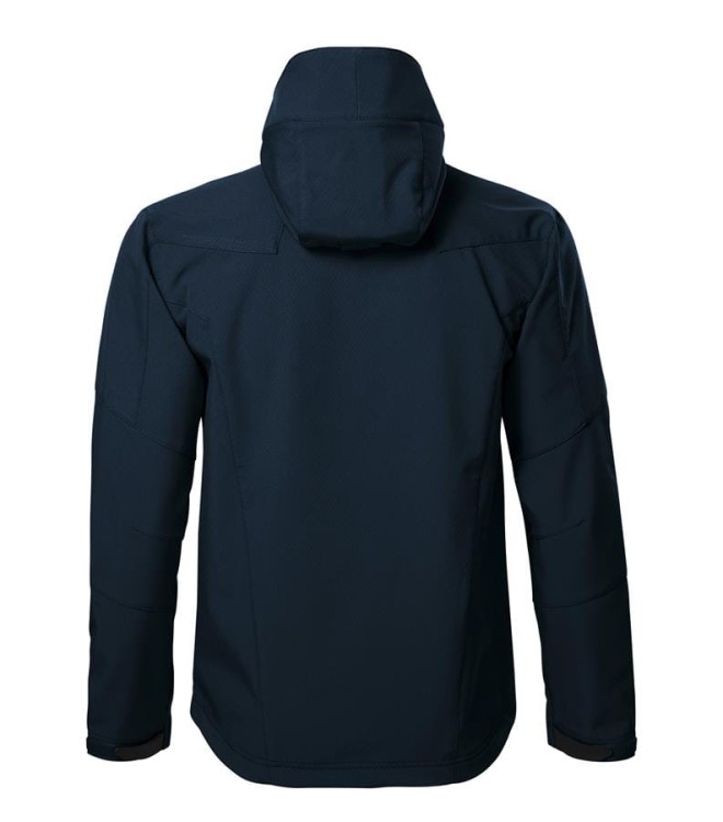 Kurtka granatowa softshell Malfini męska z logo na sercu z nadrukiem logo firmy 280g 531 kolor 02 (3).jpg
