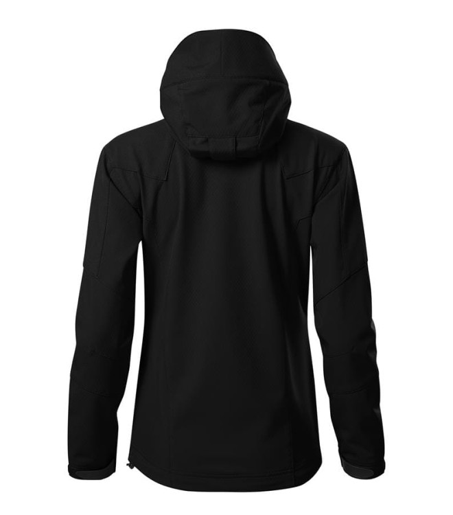 Kurtka czarna softshell Malfini damska z logo na sercu z nadrukiem logo firmy 280g 532 kolor 01 (3).jpg