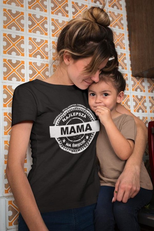 Zestaw koszulek dla rodziców na prezent koszulka dla mamy i taty wspaniały, inteligentny, zabawny, opiekuńczy NAJLEPSZY TATA NA ŚWIECIE wspaniała, inteligentna, zabawna, op.jpg