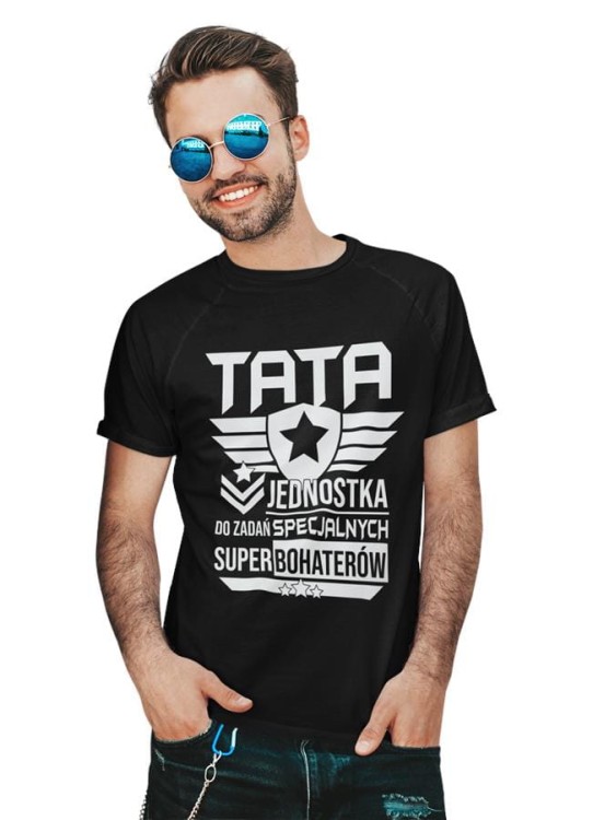 Zestaw koszulek dla rodziców na prezent koszulka dla mamy i taty MAMA JEDNOSTKA DO ZADAŃ SECJALNYCH SUPERBOHATERÓW TATA JEDNOSTKA DO ZADAŃ SECJALNYCH SUPERBOHATERÓW kolor  (5).jpg