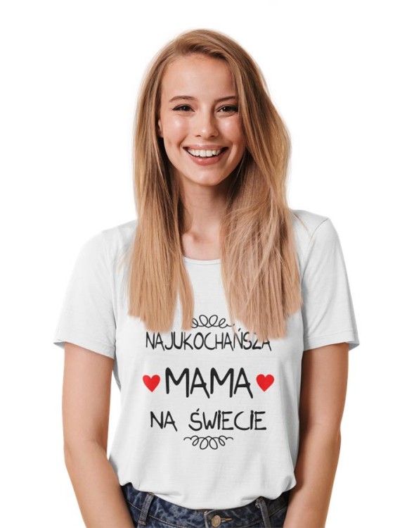Zestaw koszulek dla rodziców na prezent koszulka dla mamy i taty Tak wygląda najukochańsza mama na całym świecie Tak wygląda najukochańszy tata na cały (1).jpg