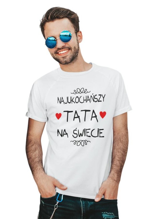 Zestaw koszulek dla rodziców na prezent koszulka dla mamy i taty Tak wygląda najukochańsza mama na całym świecie Tak wygląda najukochańszy tata na ca (3).jpg
