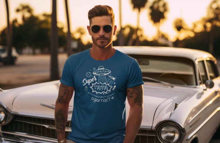 KOSZULKA DLA TATY NA PREZENT NA URODZINY NA DZIEŃ OJCA Kubek dla Taty prezent na Dzień Ojca kubek z napisem Super TATA bo kto inny mógłby to (13).jpg