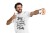 Koszulka dla taty wraz z kubkiem z nadrukiem Bóg nie może być wszędzie dlatego stworzył Tatę t-shirt w kolorze białym (1).jpg