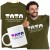 Koszulka dla taty wraz z kubkiem z napisem TATA najlepszy w całej galaktyce t-shirt w kolorze khaki.jpg
