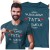 Koszulka dla taty wraz z kubkiem z nadrukiem Najukochańszy tata na świecie t-shirt w kolorze petrol blue (2).jpg