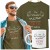 Koszulka dla taty wraz z kubkiem z nadrukiem Tak wygląda najlepszy TATA na świecie t-shirt w kolorze khaki (2).jpg