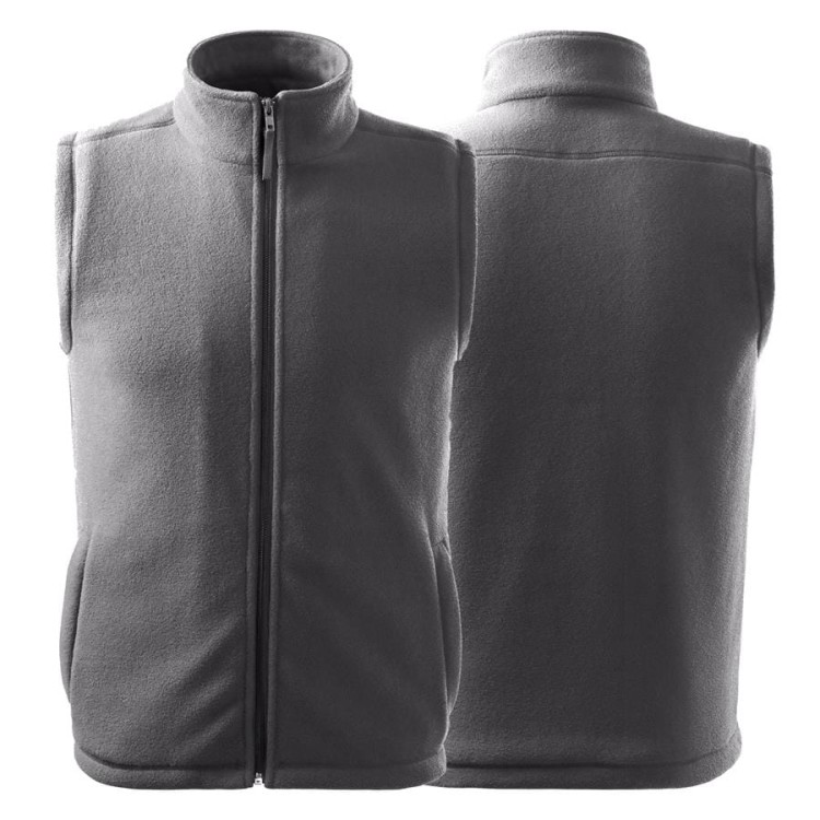 Kamizelka polarowa unisex stalowy z haftem nadrukiem logo firmy 280g 518 kol. 36 polar podstawowy (3).jpg