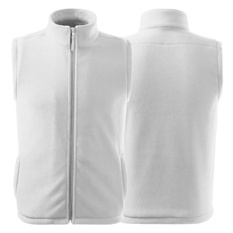 Kamizelka polarowa unisex biały z haftem nadrukiem logo firmy 280g 518 kol. 00 polar podstawowy (2).jpg