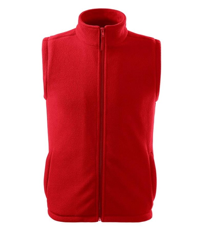 Kamizelka polarowa unisex czerwony z haftem nadrukiem logo firmy 280g 518 kol. 07 polar podstawowy (3).jpg