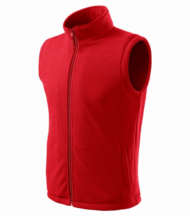Kamizelka polarowa unisex czerwony z haftem nadrukiem logo firmy 280g 518 kol. 07 polar podstawowy (1).jpg