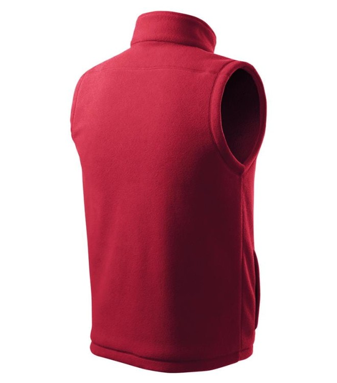 Kamizelka polarowa unisex malboro czerwony z haftem nadrukiem logo firmy 280g 518 kol. 23 polar podstawowy (6).jpg