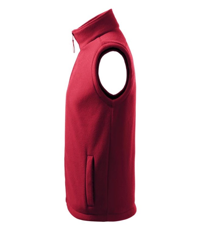 Kamizelka polarowa unisex malboro czerwony z haftem nadrukiem logo firmy 280g 518 kol. 23 polar podstawowy (1).jpg