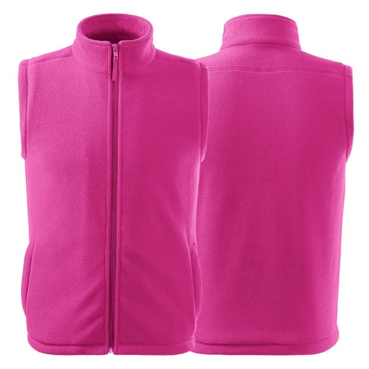 Kamizelka polarowa unisex fuchsia red z haftem nadrukiem logo firmy 280g 518 kol. 49 polar podstawowy (2).jpg