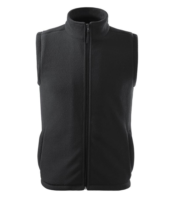 Kamizelka polarowa unisex ebony gray z haftem nadrukiem logo firmy 280g 518 kol. 94 polar podstawowy (3).jpg