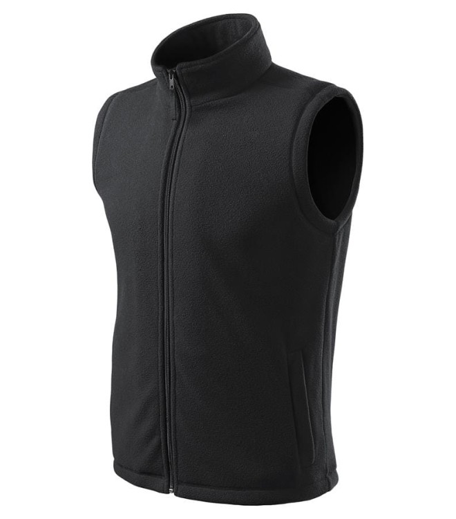Kamizelka polarowa unisex ebony gray z haftem nadrukiem logo firmy 280g 518 kol. 94 polar podstawowy (1).jpg