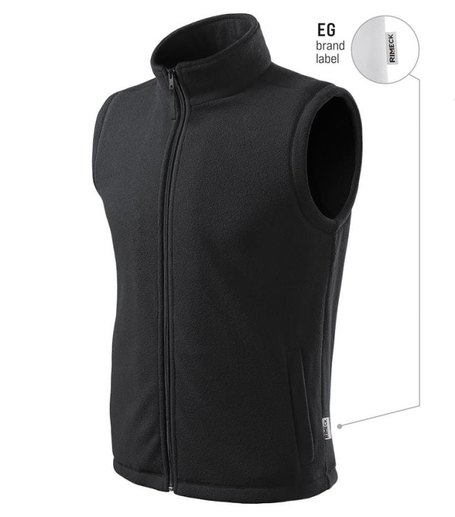Kamizelka polarowa unisex ebony gray z metką haftem nadrukiem logo firmy 280g 518 kol. EG 94 polar podstawowy (5).jpg