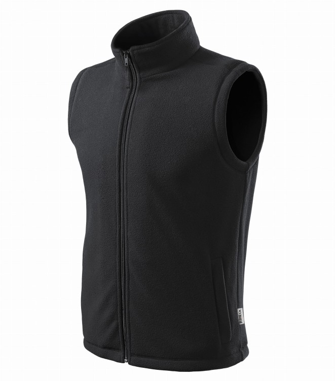 Kamizelka polarowa unisex ebony gray z metką haftem nadrukiem logo firmy 280g 518 kol. EG 94 polar podstawowy (1).jpg