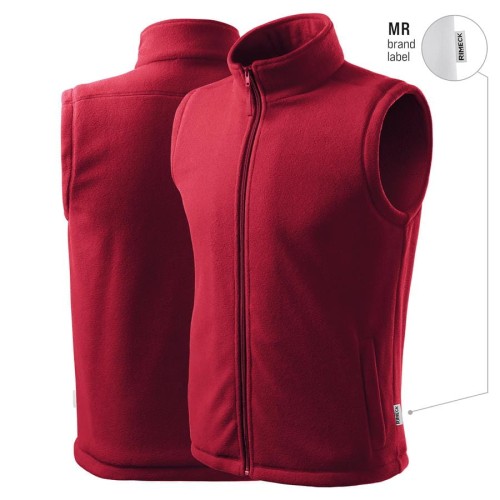 Kamizelka polarowa unisex malboro czerwony z metką haftem nadrukiem logo firmy 280g 518 kol. MR 23 polar podstawowy (2).jpg
