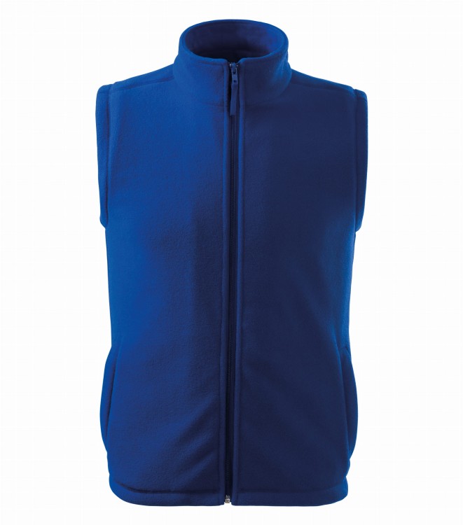 Kamizelka polarowa unisex chabrowy z metką haftem nadrukiem logo firmy 280g 518 kol. RB 05 polar podstawowy (4).jpg