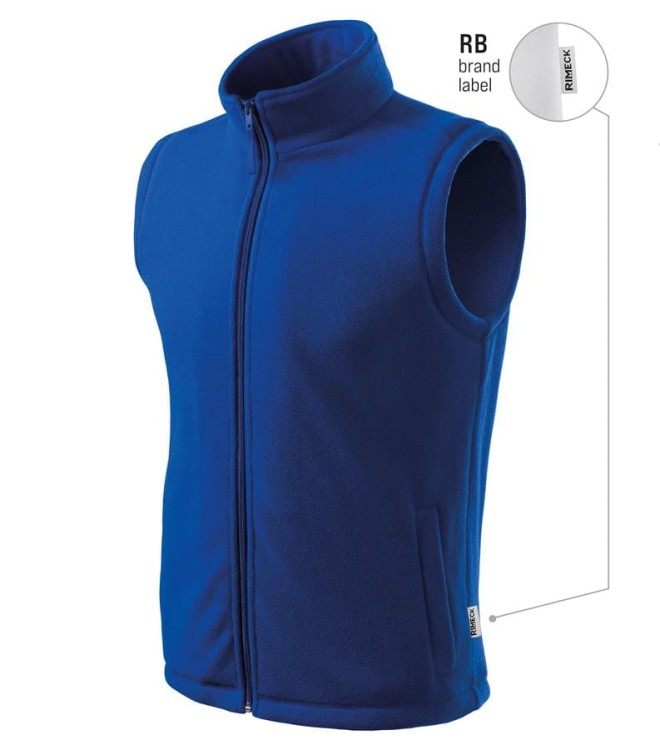 Kamizelka polarowa unisex chabrowy z metką haftem nadrukiem logo firmy 280g 518 kol. RB 05 polar podstawowy (5).jpg