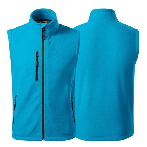 Kamizelka polarowa unisex turkus z haftem nadrukiem logo firmy 220g 525 kol. 44 polar podstawowy (2).jpg