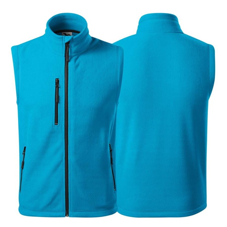 Kamizelka polarowa unisex turkus z haftem nadrukiem logo firmy 220g 525 kol. 44 polar podstawowy (2).jpg