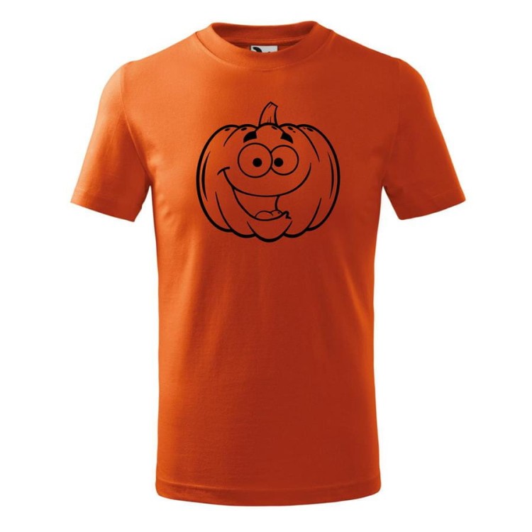 KOSZULKA NA DZIEŃ DYNI Z DYNIĄ KOSZULKA W KOLORZE POMARAŃCZOWYM (5).jpg