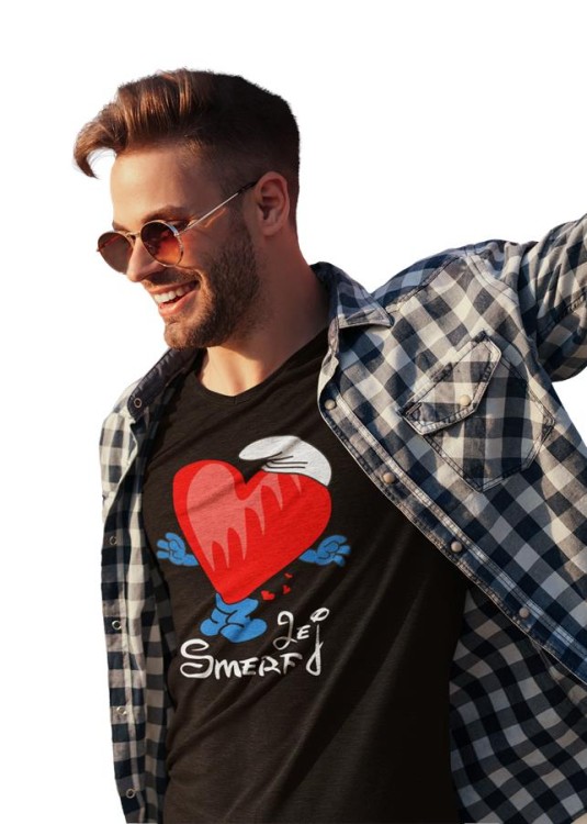 KOSZULKI DLA PAR NA WALENTYNKI PREZENT ROMANTYCZNY JEGO SMERFETKA JEJ SMERF (6).jpg