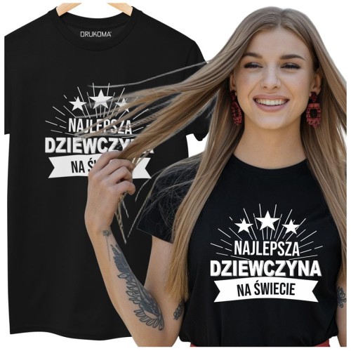 KOSZULKA DLA DZIEWCZYNY NA WALENTYNKI PREZENT NAJLEPSZA DZIEWCZYNA NA ŚWIECIE KOLOR CZARNY (1).jpg