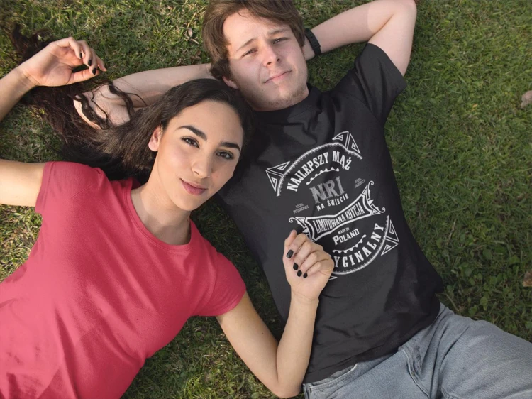 Koszulka dla Męża modny prezent na Walentynki lub Urodziny stylowa koszulka z napisem Najlepszy mąż nr1 na świecie limitowana edycja made in Poland oryginalny 100% męs (4).jpg