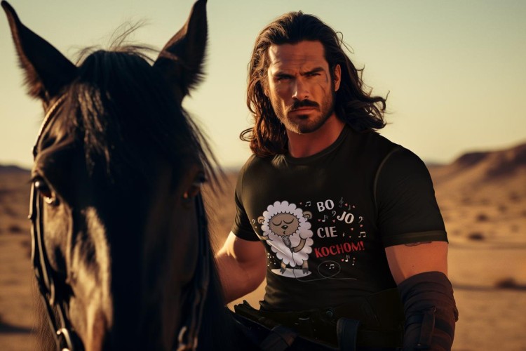 Koszulka dla Chłopaka modny prezent na Walentynki lub Urodziny stylowa koszulka z napisem BO JO CIĘ KOCHOM (3).jpg