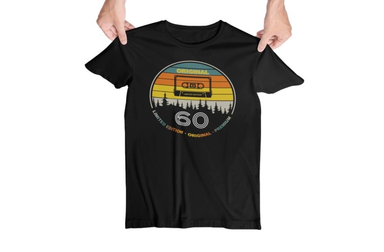 Koszulka damska dla kobiety na 60 SZEŚĆDZIESIĄTKĘ urodziny Original 60 premium edition.  (2).jpg
