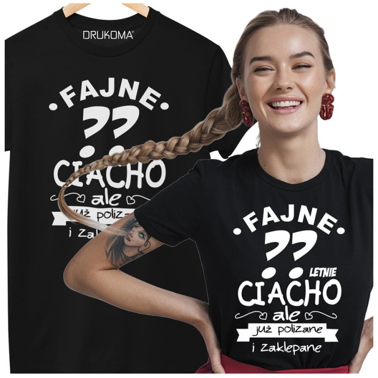 KOSZULKA DAMSKA NA  URODZINY FAJNE LETNIE CIACHO, ALE JUZ POLIZANE I ZAKLEPANE.  (4).jpg