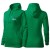 Bluza zieleń trawy damska z haftem nadrukiem na SERCU logo firmy 320g 414 kolor 16 bluza cape.jpg