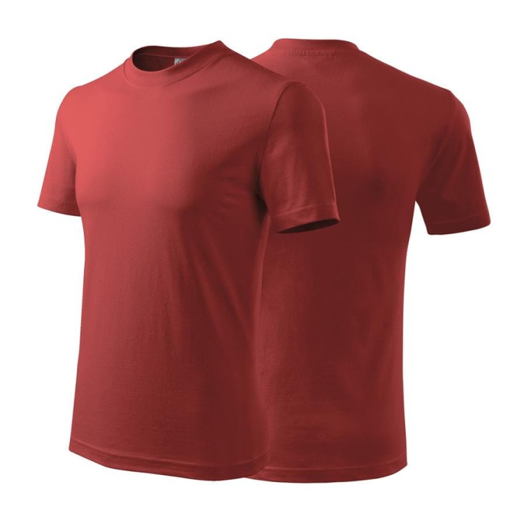 Koszulka z krótkim rękawem bordowy unisex z haftem nadrukiem logo firmy 200g HEAVY110 kolor 13 koszulka krótki rękaw (Copy).jpg