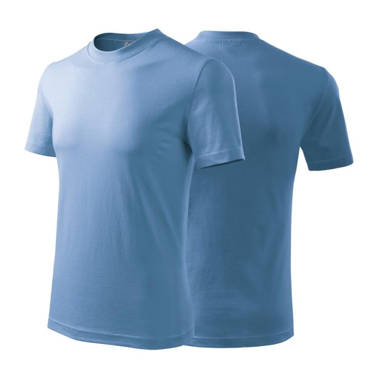 Koszulka z krótkim rękawem błękitny unisex z haftem nadrukiem logo firmy 200g HEAVY110 kolor 15 koszulka krótki rękaw (Copy).jpg