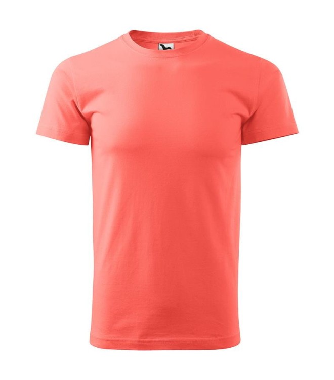 Koszulka coral z krótkim rękawem z logo na sercu unisex z nadrukiem logo firmy 200g HEAVY NEW 137 kolor A1 koszulka krótki rękaw (3).jpg