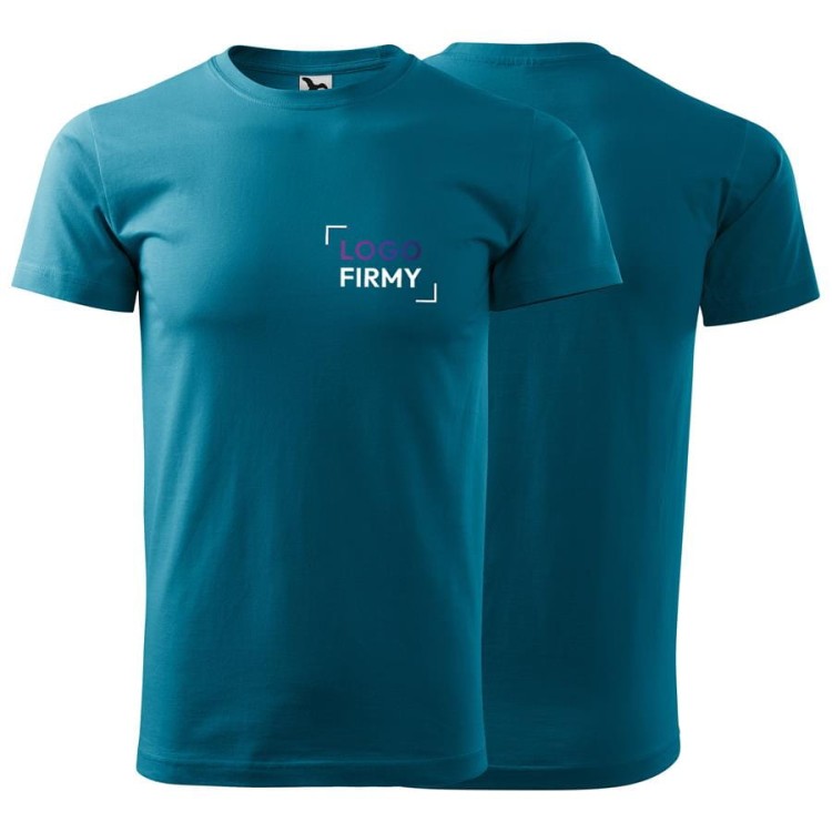 Koszulka ciemny turkus z krótkim rękawem z logo na sercu unisex z nadrukiem logo firmy 200g HEAVY NEW 137 kolor 59 koszulka krótki rękaw (1 (4).jpg