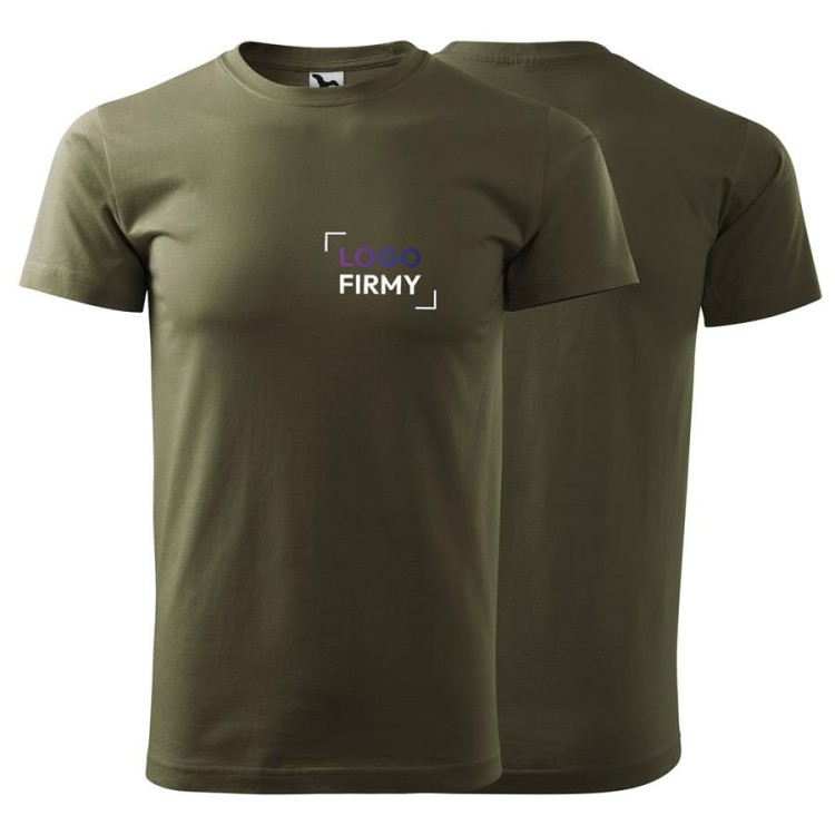 Koszulka military z krótkim rękawem z logo na sercu unisex z nadrukiem logo firmy 200g HEAVY NEW 137 kolor 69 koszulka krótki rękaw (5).jpg