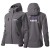 Kurtka czarna softshell Malfini damska z logo na sercu i plecach z nadrukiem logo firmy 280g 532 WSZYSTKIE KOLORY (.jpg