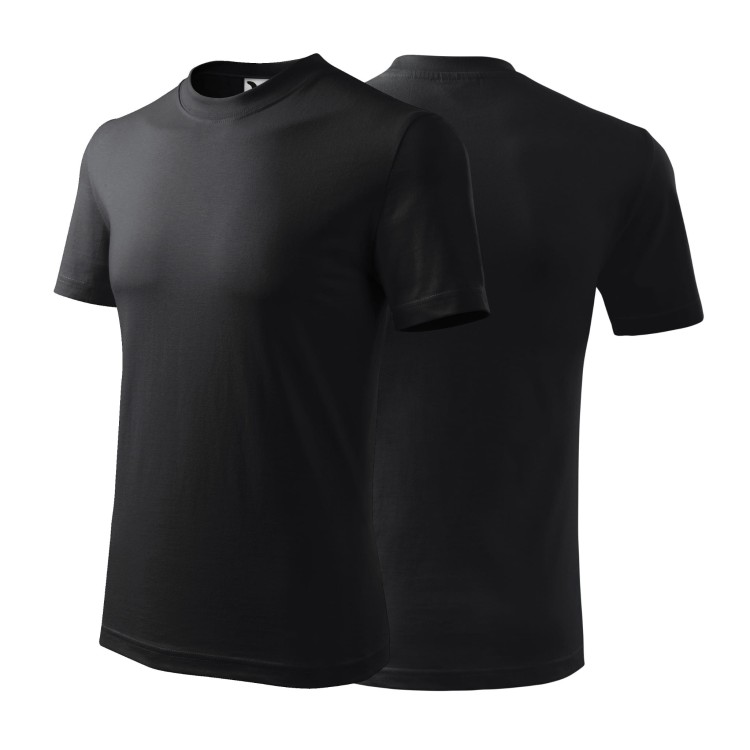 Koszulka z krótkim rękawem ebony gray unisex z haftem nadrukiem logo firmy 200g HEAVY110 kolor 94 koszulka krótki rękaw.jpg