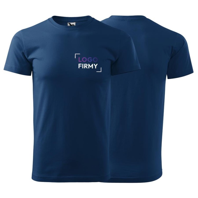 Koszulka czarna z krótkim rękawem z logo na sercu unisex z nadrukiem logo firmy 200g HEAVY NEW 137 koszulka krótki rękaw WSZYSTKIE KOLORY ( (19).jpg