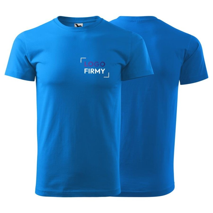 Koszulka czarna z krótkim rękawem z logo na sercu unisex z nadrukiem logo firmy 200g HEAVY NEW 137 koszulka krótki rękaw WSZYSTKIE KOLORY ( (23).jpg