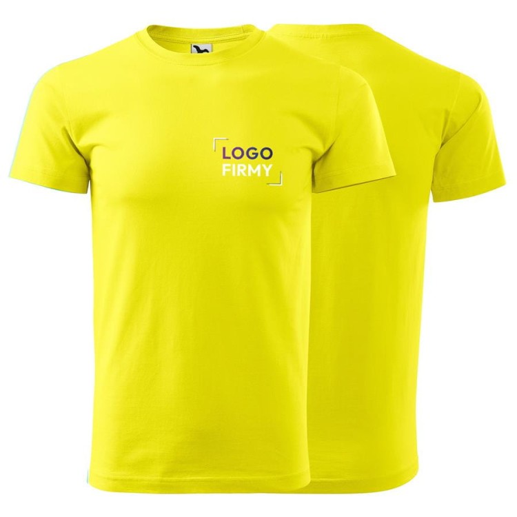 Koszulka czarna z krótkim rękawem z logo na sercu unisex z nadrukiem logo firmy 200g HEAVY NEW 137 koszulka krótki rękaw WSZYSTKIE KOLORY ( (37).jpg